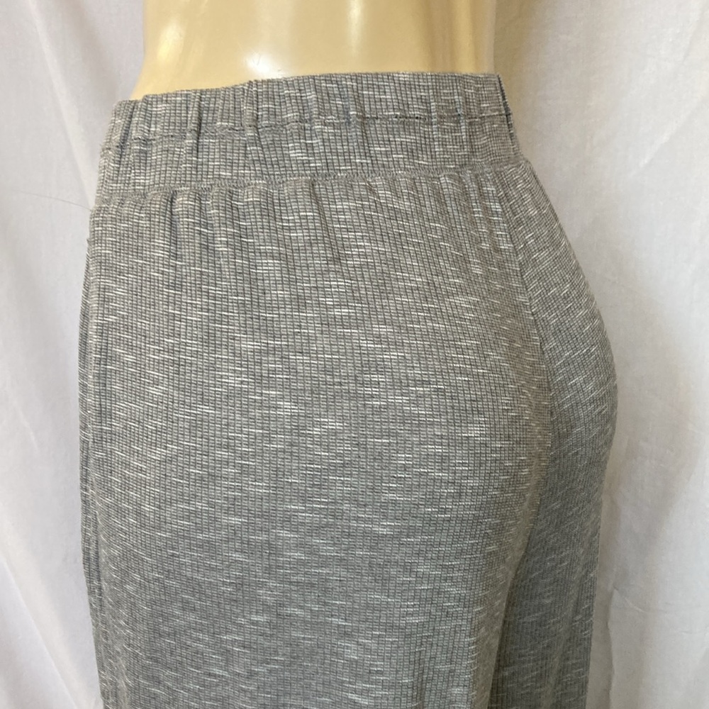 DEMOCRACY Jeans Women Knit Textured Sweat Pants Plus Size 2X Crop Wide Leg NWOT